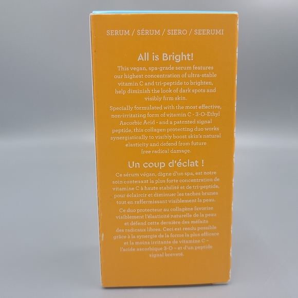 BLISS DUO "BRIGHT IDEA" VITAMIN C+TRI-PEPTIDE MOISTURIZER & SERUM - Picture 3 of 7